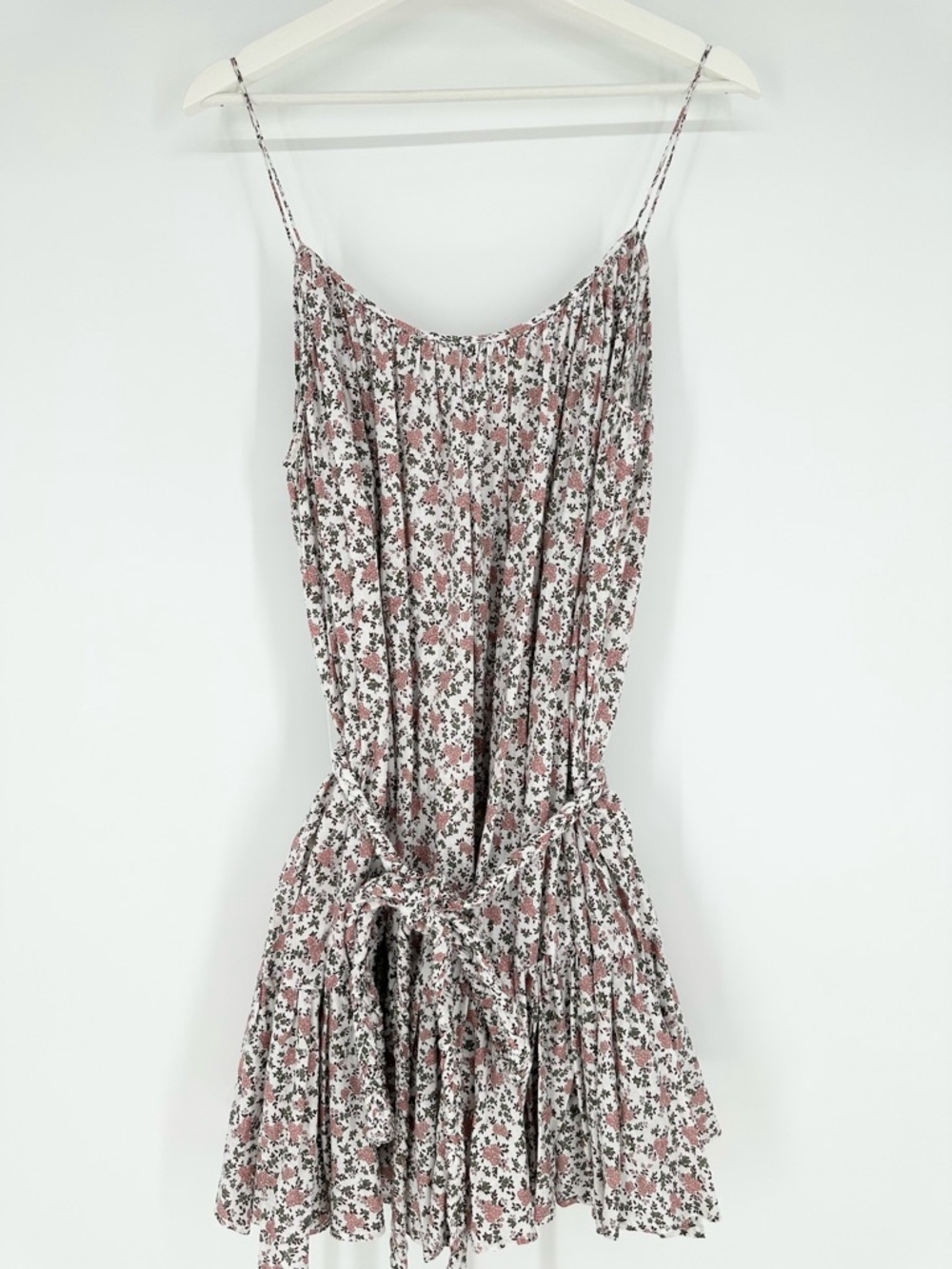 Aura the Label Ditzy Floral Ruffled Flounce Babydoll Sundress